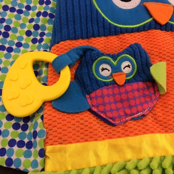Earlyears Sensory Owl Crinkle Teether Lovey Toy Baby Activity DAMAGE Replacement - Picture 3 of 16